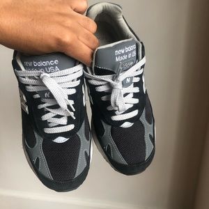 New Balance Men's MR993BK, Black, 7 X-Wide